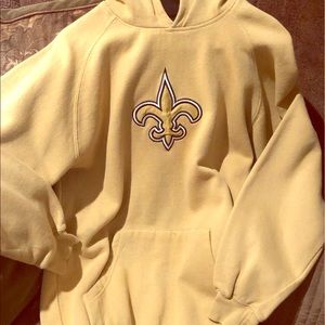 Saints hooded sweatshirt